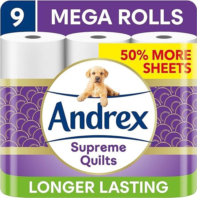 Andrex Ultra Care Toilet Paper - 20 Toilet Roll Pack