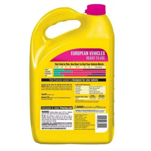 Prestone European Vehicles (Pink) Antifreeze+Coolant 1 gallon