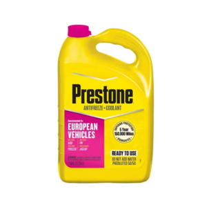 High Quality Prestone European Vehicles (Pink) Antifreeze+Coolant 1 gallon