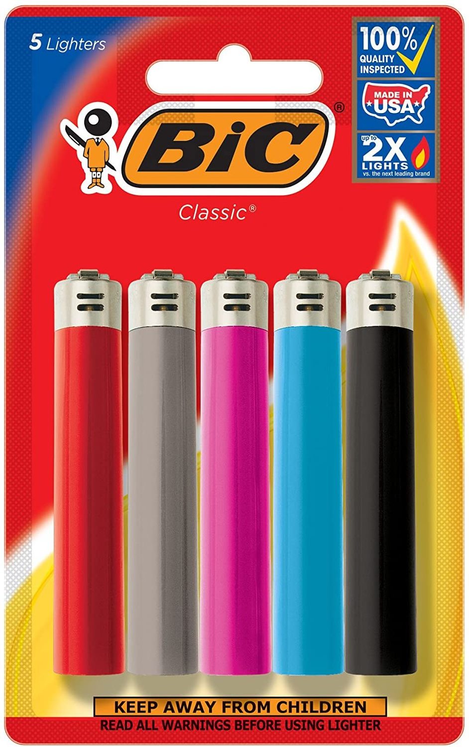 Best quality Colored Disposable/Refillable Cricket Lighter Lighter