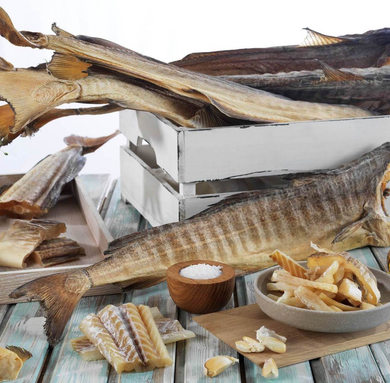 Dry Stock Fish / Dry Stock Fish Head / dried salted cod Dry Stockfish for sale from Germany