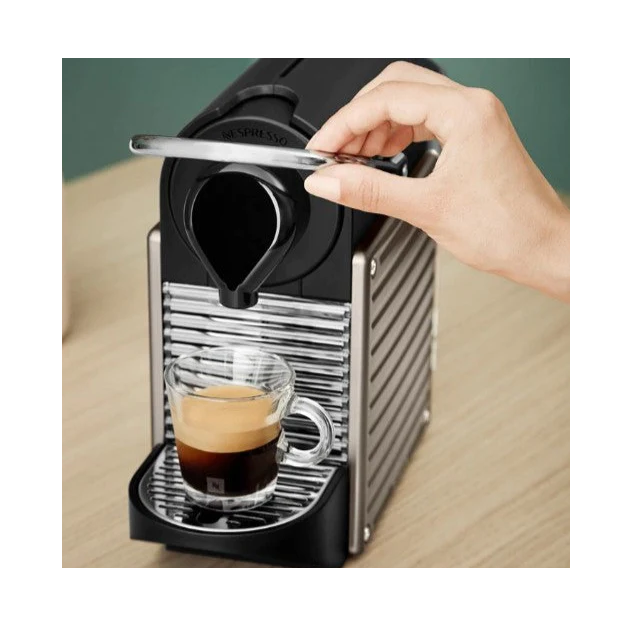 Nespresso Pixie Espresso Machine 1100ml, Aluminum,Silver