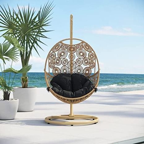 cheap price outdoor furniture garden patio rattan outdoor swing hammock chairs