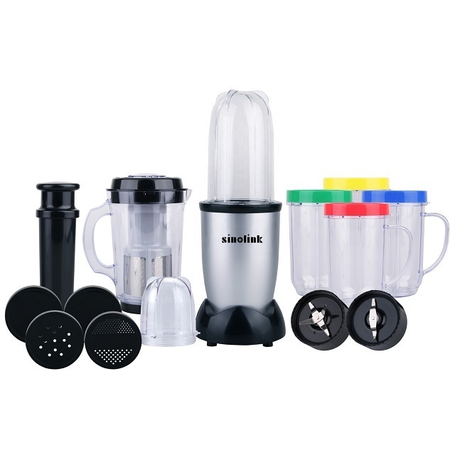 800W 13 in 1 Multifunction Food Processor with unique drawer design