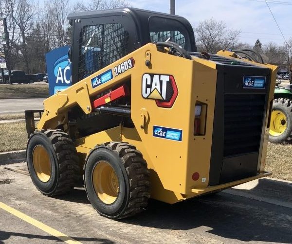 good condition used mini skid steer loader cat 246c 246d skid steer for hot sale