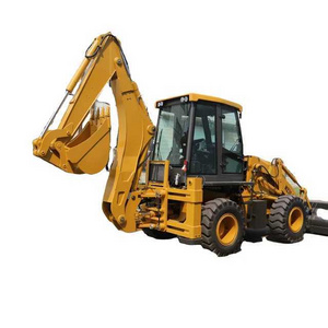 Second Hand Construction Work Machine J CB 3CX Used Tractor Backhoe Wheel Loader with Equipment