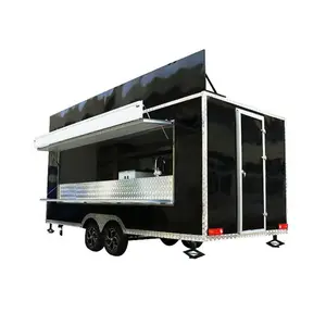 Used and New Mobile Kitchen Food Trucks Mobile Food Trailer  For Sale