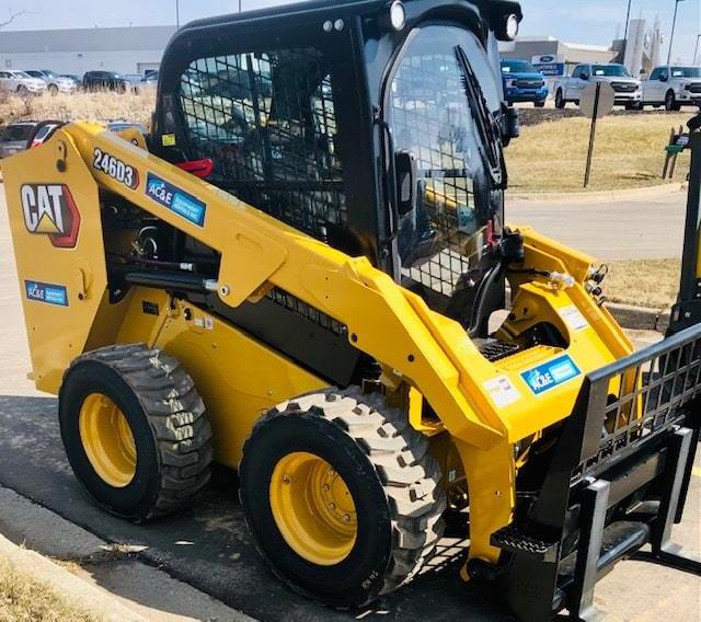 good condition used mini skid steer loader cat 246c 246d skid steer for hot sale