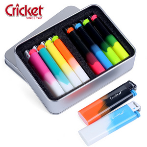 Custom Cheap Refillable/Disposable Cricket Lighter wholesaler