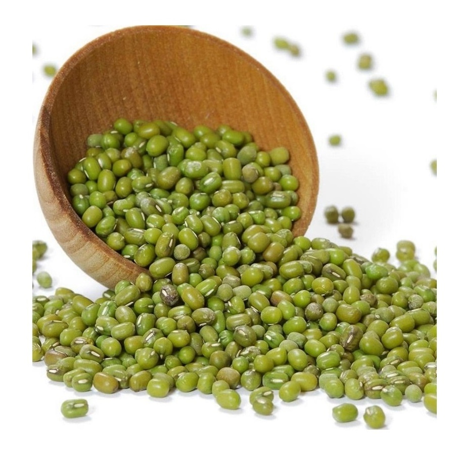 Fresh Stock of Green Mung Beans / Whole Moong Beans