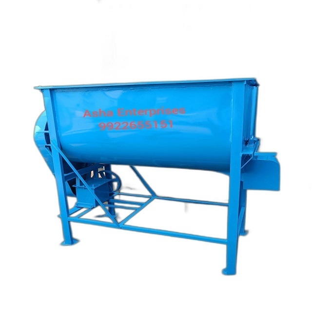 Small Batch 100l Blender Automatic Dry Food Powder Mix 200l 500l Ribbon Horizontal Mixer for Sale