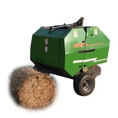 High Quality Hay and Straw Baling Machine Grass Baler Mini Round Hay Baler for Sale