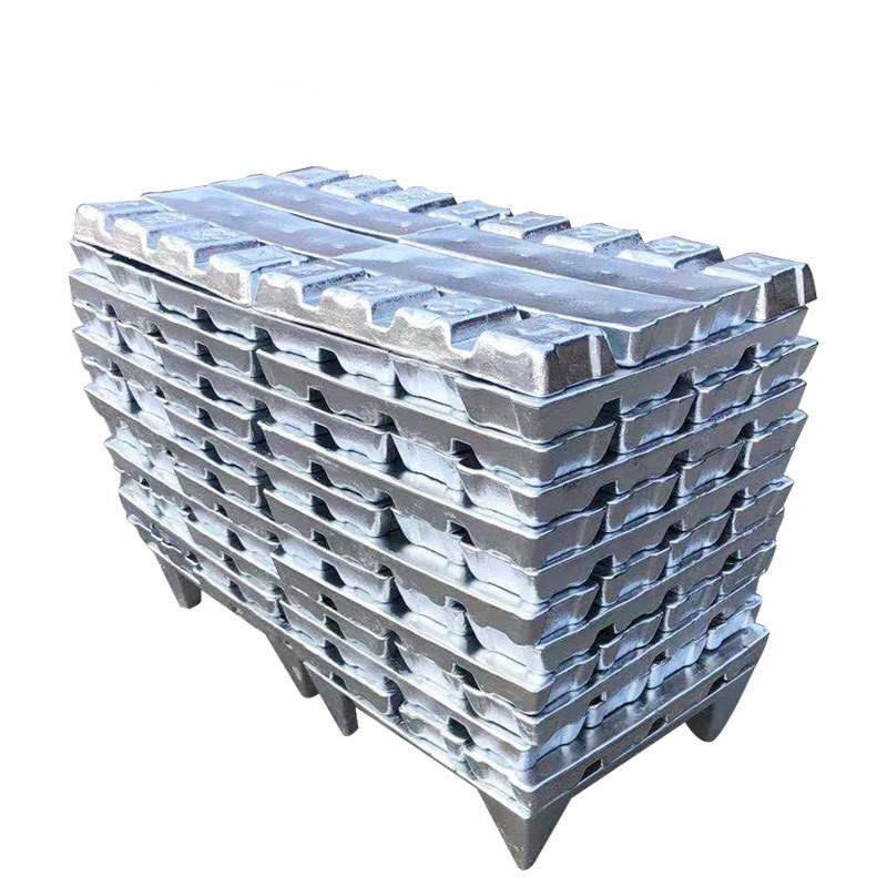 Factory Wholesale 99.9% Aluminum Alloy Zinc Ingot Price Per Kg Aluminum All