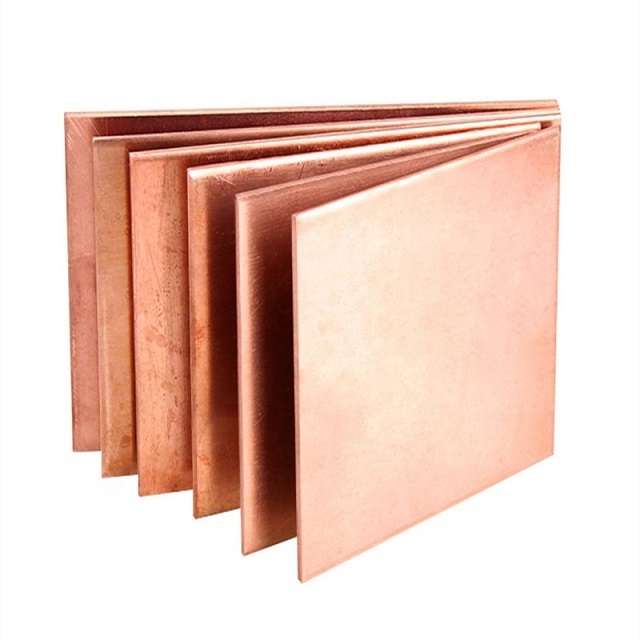 Factory Quality Pure Copper Plate 3mm Sheet nickel plated copper sheet 10mm 20mm thickness copper cathode plates for earthing