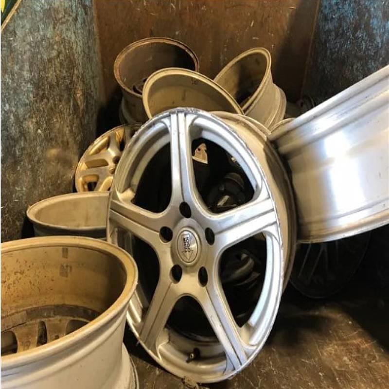 Wheel Scrap for Sale Aluminium Alloy 12 45 Aluminum Wheel 99.9% Pure Aluminum