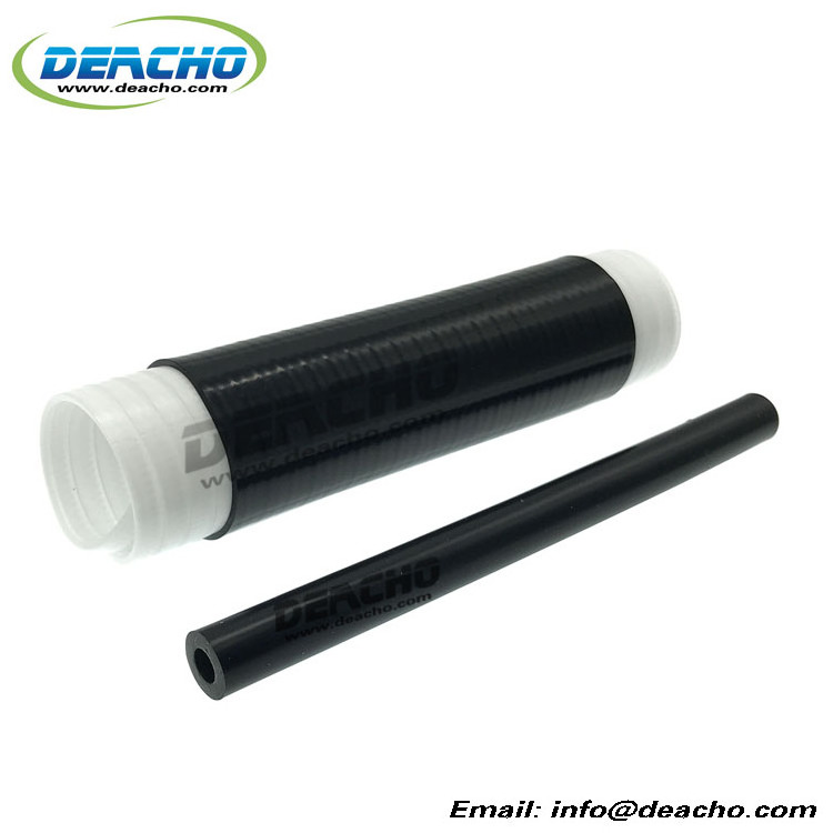 Silicone cold shrink tube for 1/4