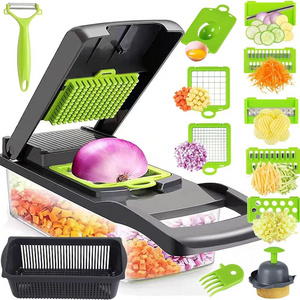 2024 kitchen accessories fruit & vegetable tools 16 in 1 vegetable chopper vegetable slicer pro onion chopper multifunction