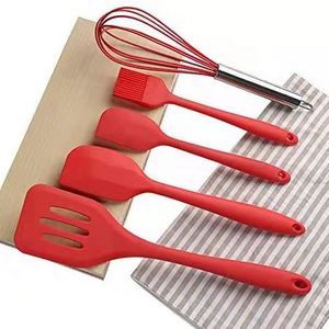 Drop-Shipping utensilio de cocina Non-Stick Silicone Cooking Utensils of 5 Pieces for Kitchen Gadgets Accessories Cookware Utens