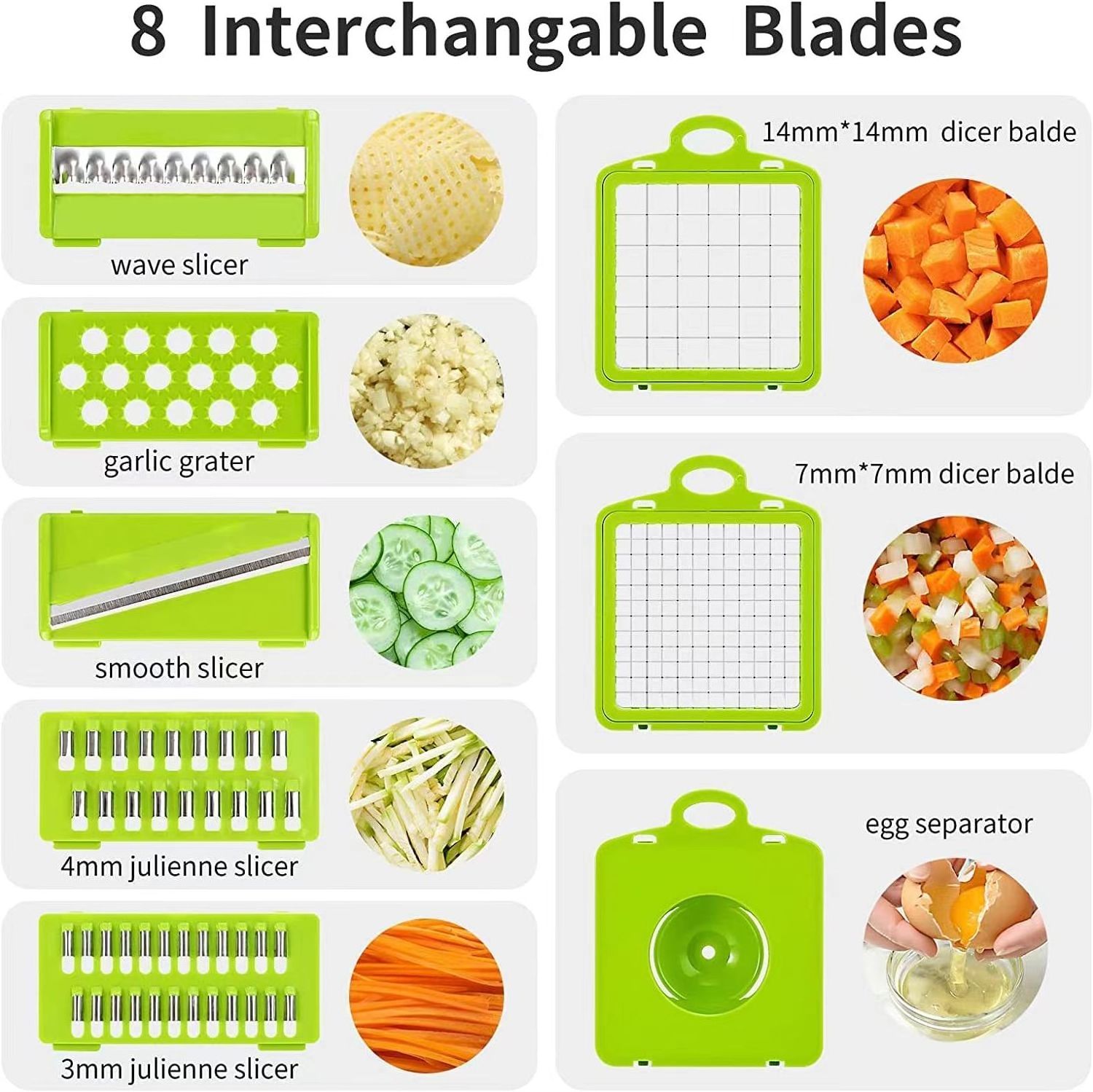 2024 Best seller multifunctional vegetable cutter fruit chopper slicer cutting tool manual 16 in 1 vegetable cutter