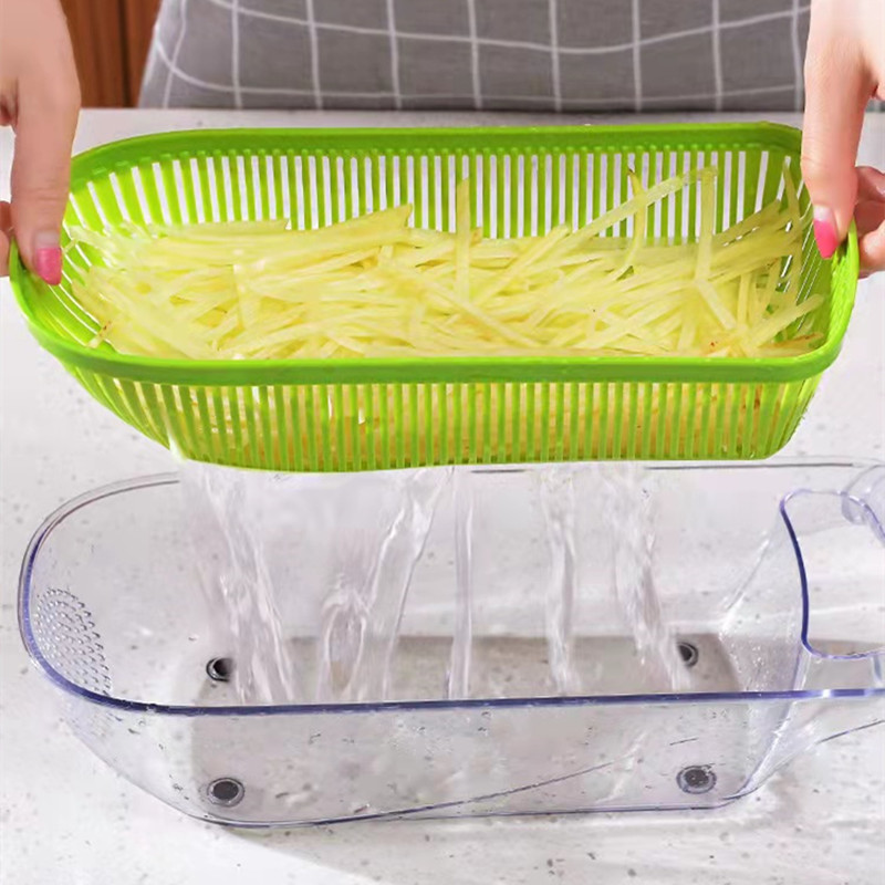 Tiktok hot selling practical Kitchen tool multi functional slicer manual Vegetable Chopper Cutter