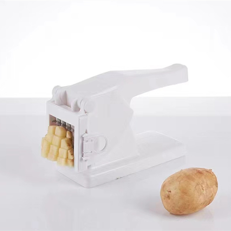 2023  hot Manual Stainless Steel Potato Chipper French Fry Slicer Vegetable Cutter Carrot Lettuce Chips Cutter Chopper