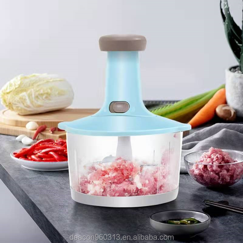 Drop Shipping Multi-function Hand Press Slicer Manual Salad Spinner Vegetable Swift Onion Food Chopper