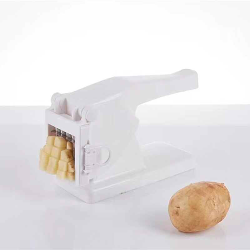 2023  hot Manual Stainless Steel Potato Chipper French Fry Slicer Vegetable Cutter Carrot Lettuce Chips Cutter Chopper