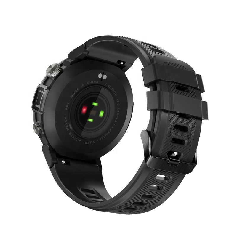 EIGIIS KE3 Outdoor Men Smart Watch LED Flashlight 1.45