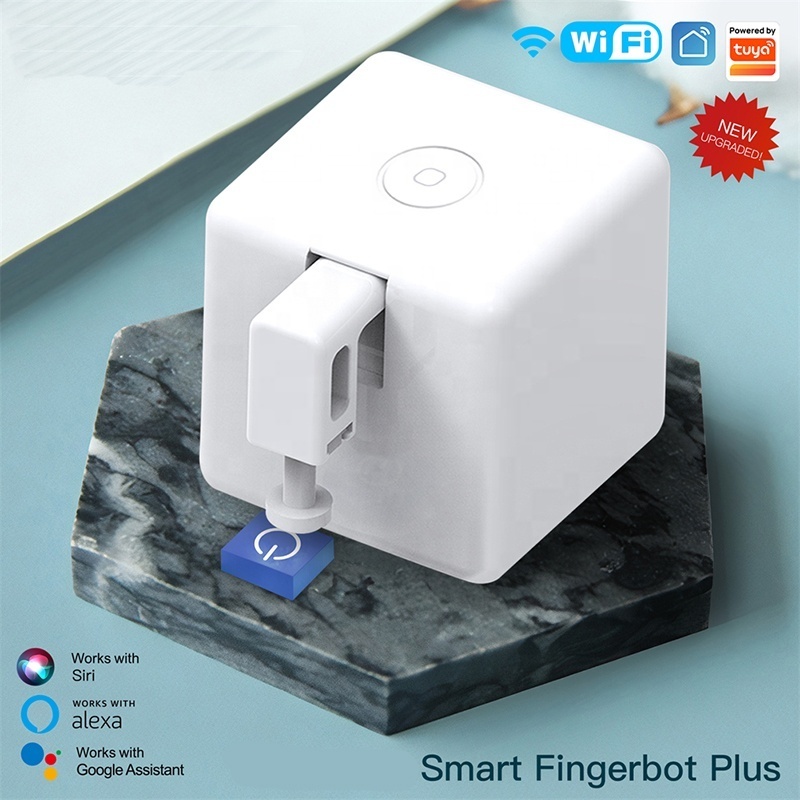 Smart Switch Button Pusher Fingerbot Upgrade Version Touch Control Smart Robot Mini Smart Home Auotmation BT Switch Bot