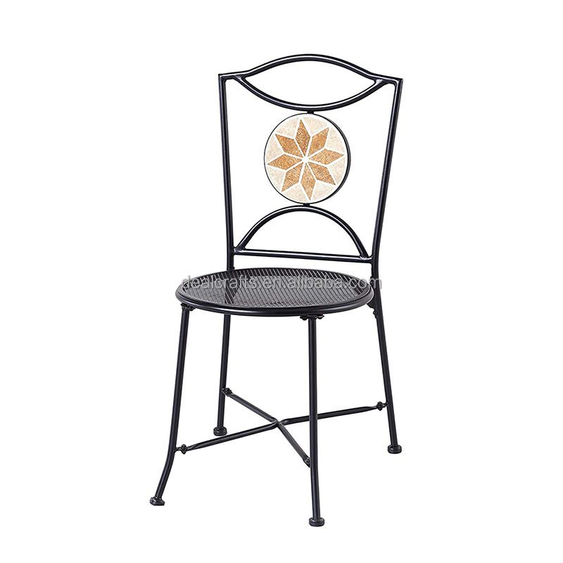 Mosaic 3-piece Bistro Set with One Coffee Table Two  Chairs