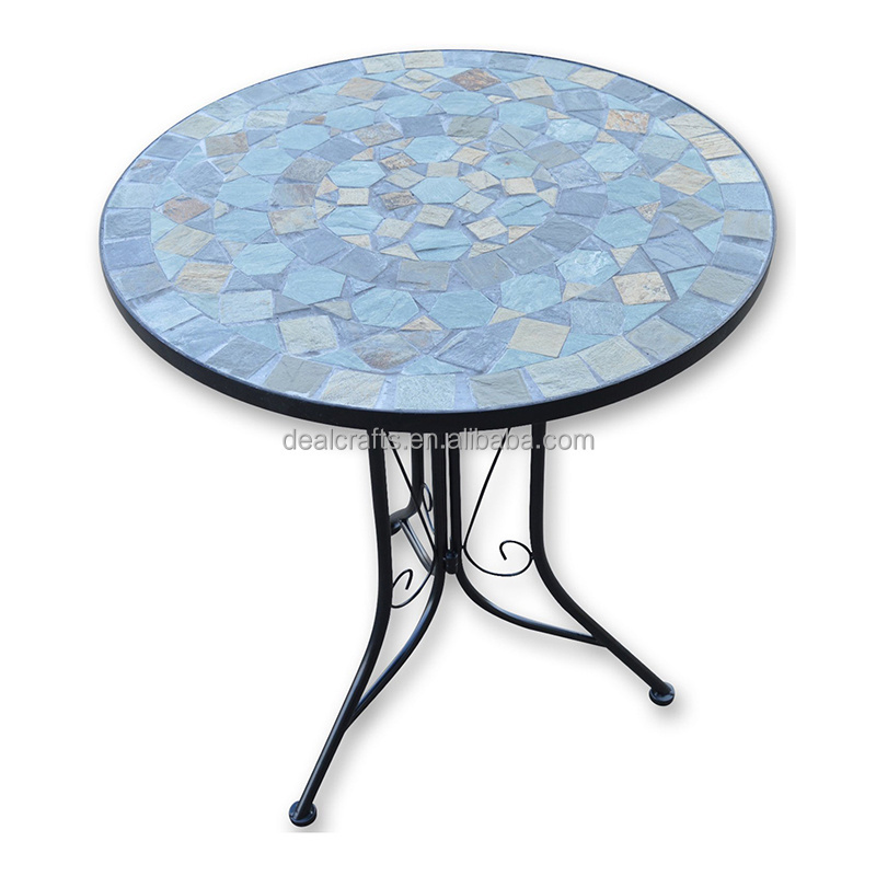 outdoor furniture garden table and chairs ceramic mosaic bistro set for customizing