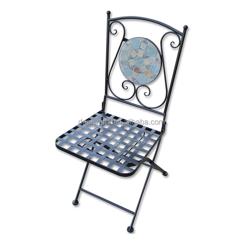 outdoor furniture garden table and chairs ceramic mosaic bistro set for customizing