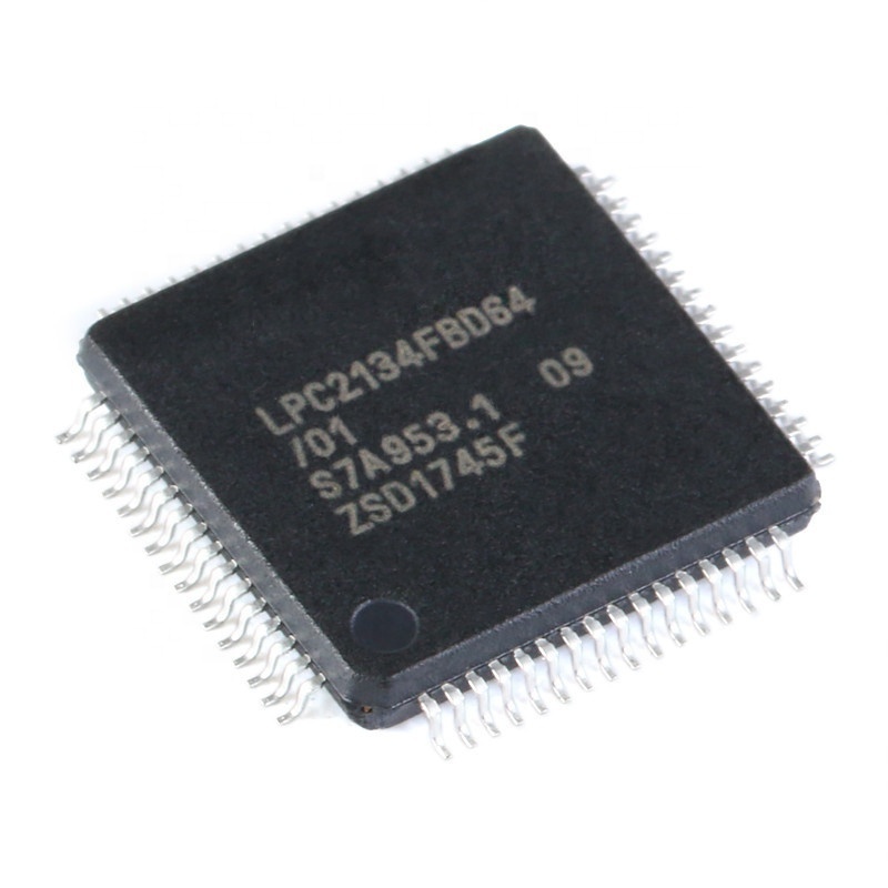 New Original Microcontrollers IC MCU 16/32B 128KB FLASH 64LQFP integrated circuits ic chip LPC2134FBD64/01,15 LPC2134FBD64