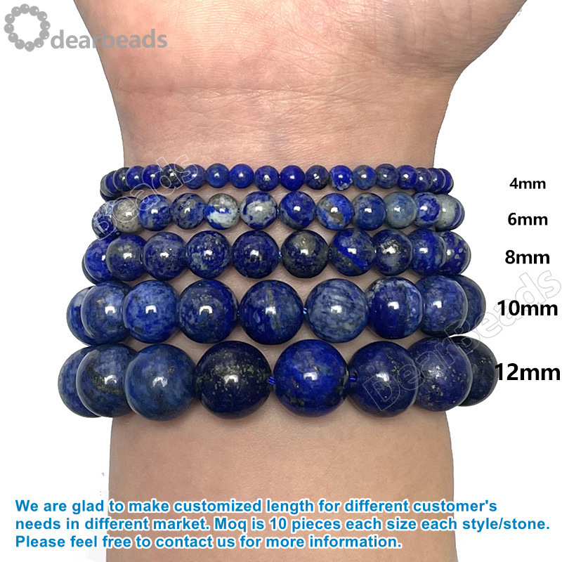 8MM Wholesale Natural Stone Bracelets Gemstone Healing Quartz Crystal Bracelet For Woman Jewelry