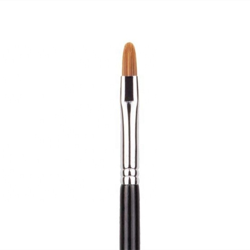 Small Oval Eye Shader Inner Corner Synthetic Eye Makeup Brush for Precise Blending and Highlighting