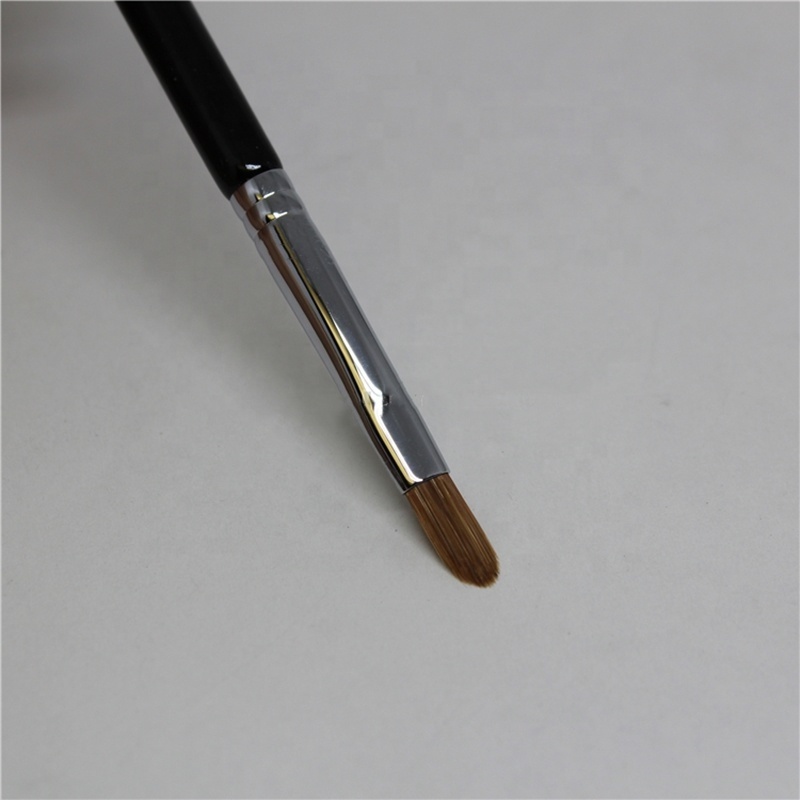 Small Oval Eye Shader Inner Corner Synthetic Eye Makeup Brush for Precise Blending and Highlighting