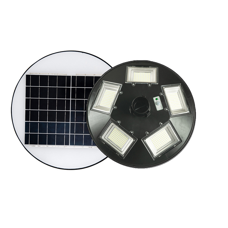 Led Outdoor Waterproof Ufo Solar Cell Street Light 10 CE DC 12V Terrace Lamp 80 ABS IP65 Yellow Solar Cell Light at Night Yellow