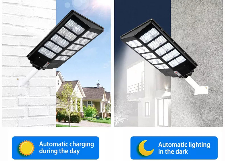 Ip65 Outdoor Waterproof Streetlight Solar Light 1000W Abs Integrated All in One Led Solar Street Light 10 600W 80 DC 6V 120