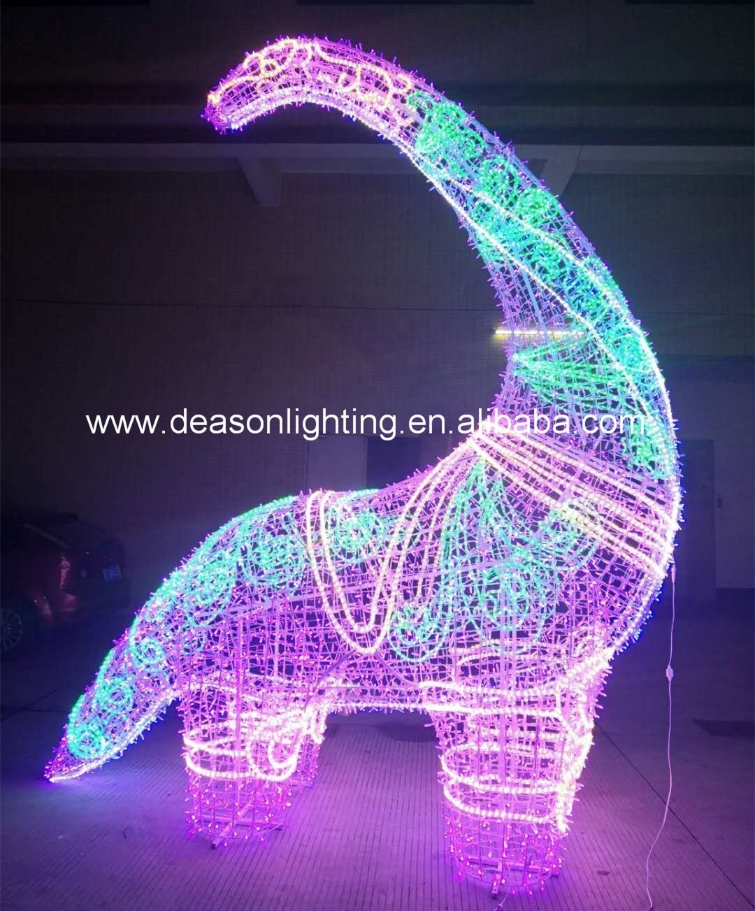 led dinosaur outdoor large christmas lighted decorations