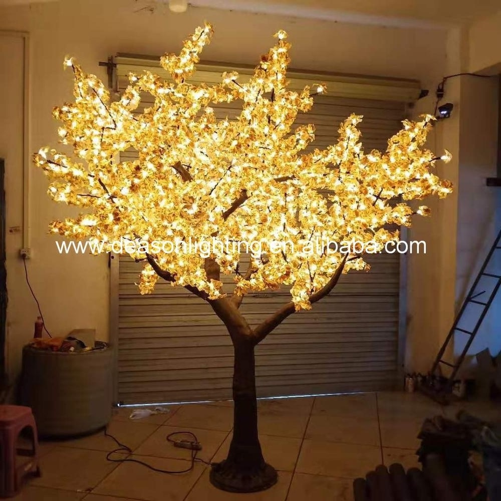 indoor outdoor decoration led maple tree lighting