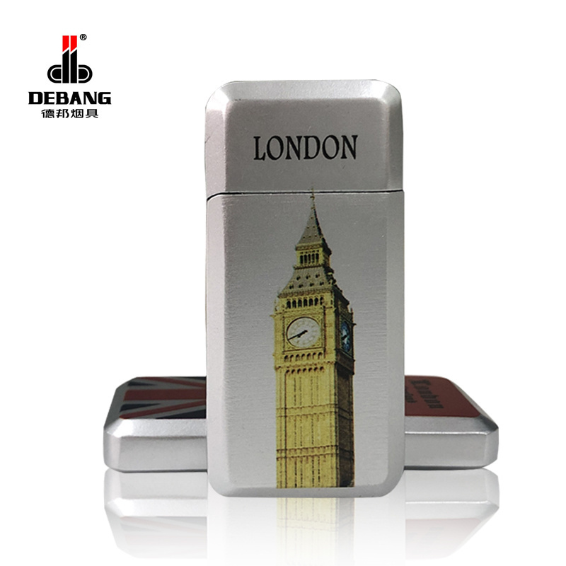 DEBANG Custom Logo Electronic Jet Flame Torch sublimation Lighter fuel refill gas