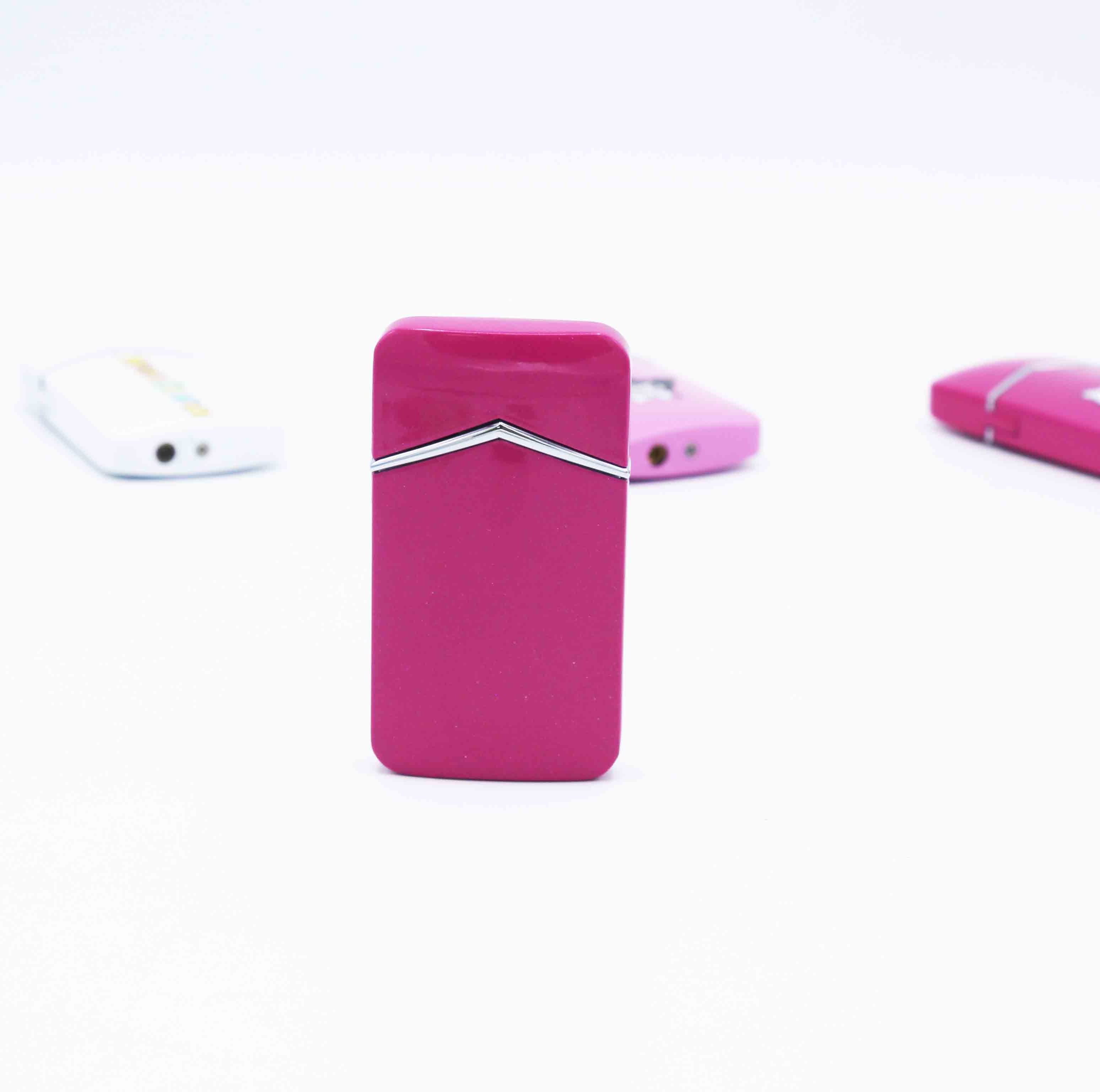 DEBANG Cigarette Lighter  Windproof Touch pink flame Lighter refillable Lighter Custom Logo Outdoor Western OEM Sea Air