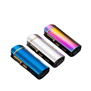 DEBANG Triple jet torch flame lighter refillable lighter for cigars metal lighter with cigar cutter