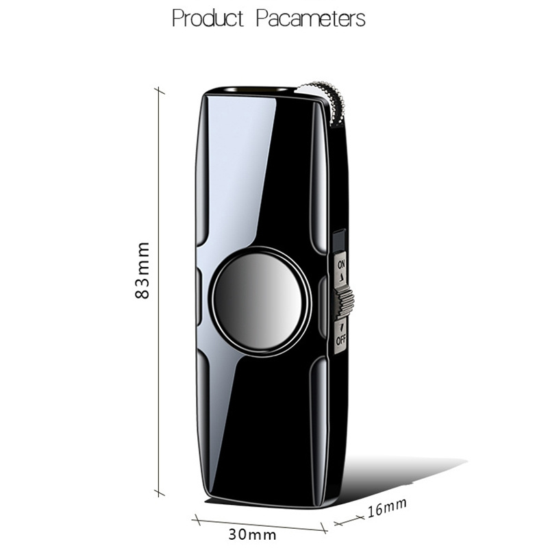 DEBANG manufacturer newest fingerprint butane gas windproof Custom flint double jet flame Lighter Cigar Torch Lighter