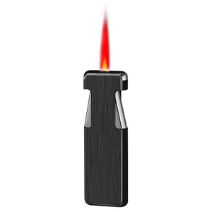 DEBANG Table Cigar Stand Luxury 3 Flame Butane Gas Jet Flame Torch Cigar Lighter