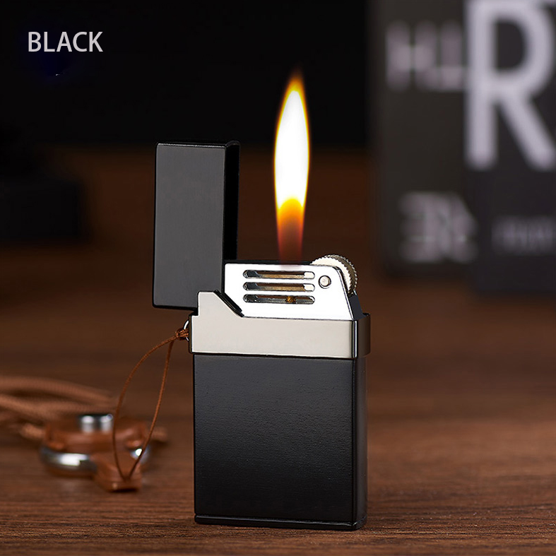 DEBANG Hot selling flameador custom Logo cigarette encendedor flame gas flint lighter