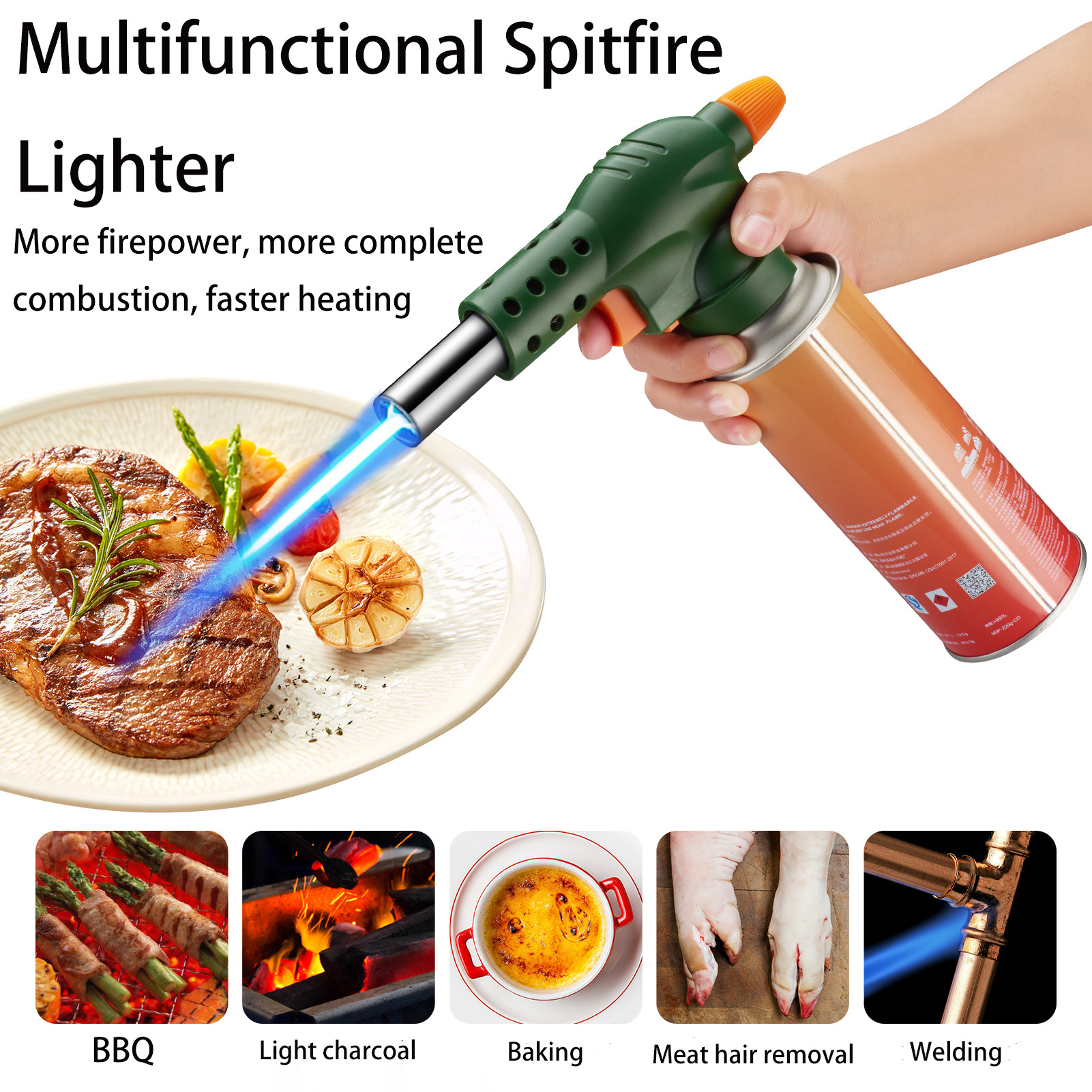 DEBANG   Decorative Hot Sell Low Price Camping Gas Welding Butane Torch