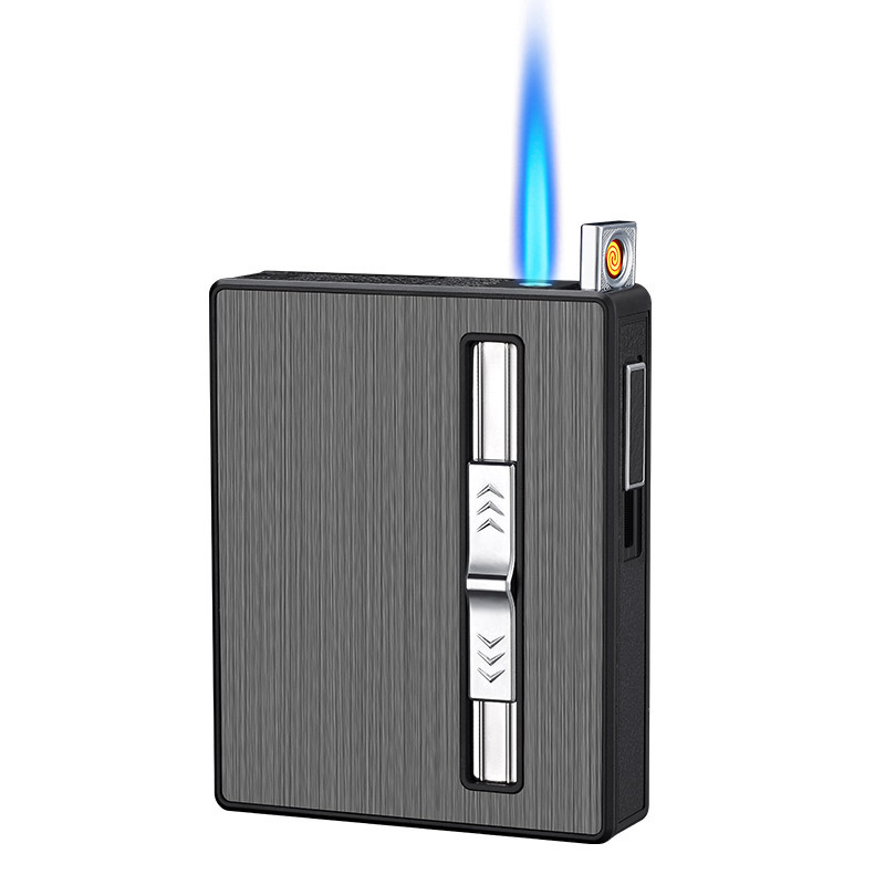 DEBANG New multi-function Lighter ,10pcs cigarette case with Double Lighter for cigarette case for lighters