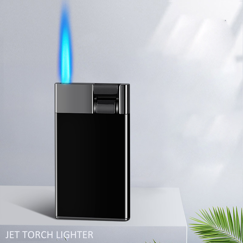 Design Novelty Lighter Cigarette Wind Proof Cigar Torch Jet  Lighter Encendedor,Thin Torch Lighter