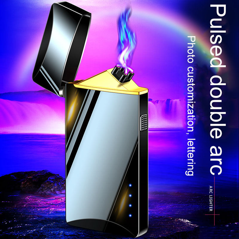 DEBANG Customized Logo new product Electronic Lighter Usb Lighter Plasma lighter